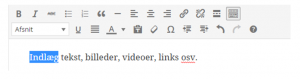 Sådan indsætter du links i WordPress