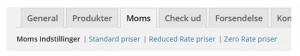 Opsætning af moms i WooCommerce
